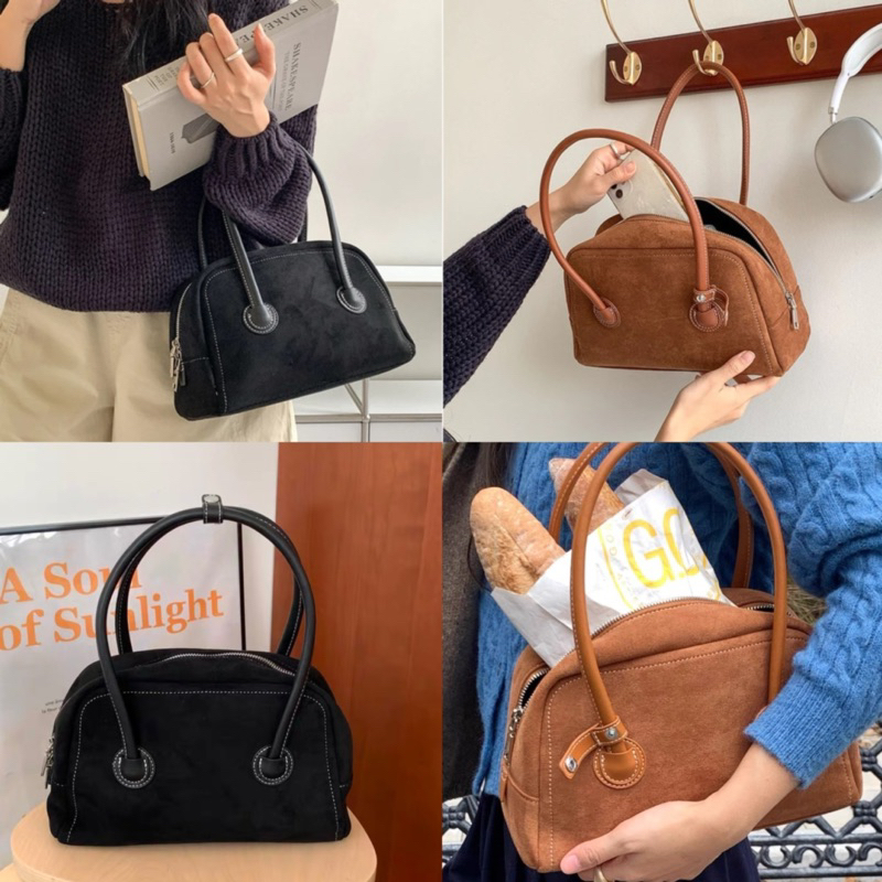 #พร้อมส่ง กระเป๋าสะพายหนังกลับ Jenis Bag