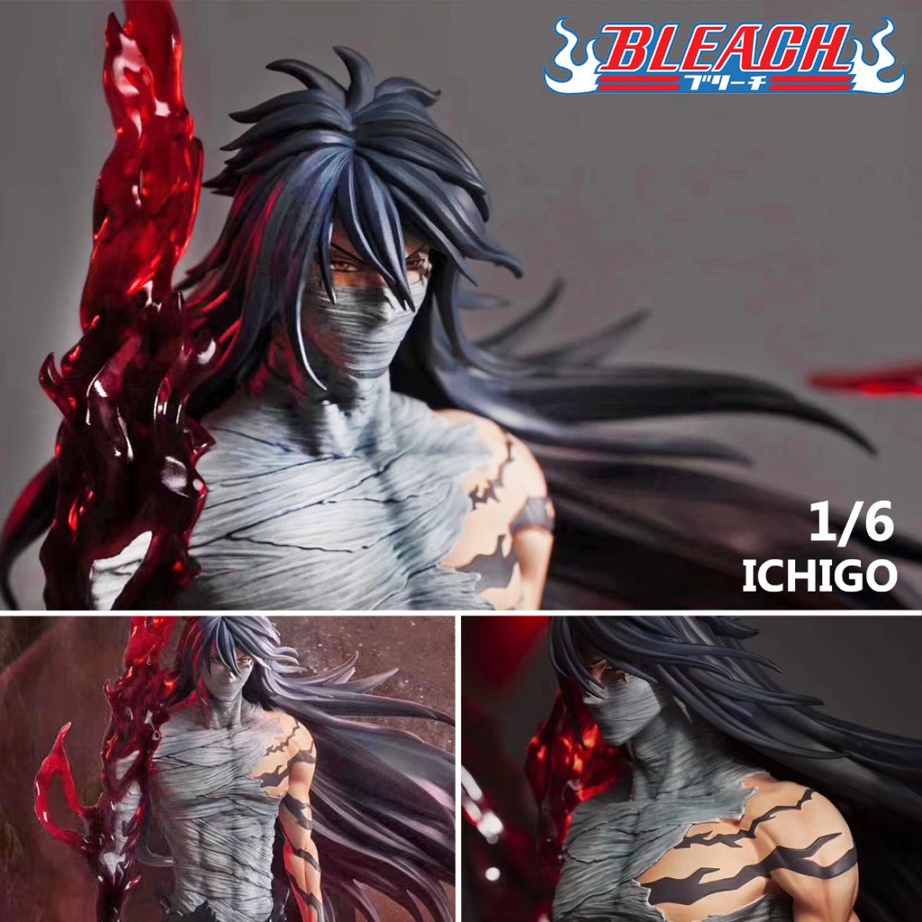 ฟิกเกอร์ Clouds Studio Bleach บลีช เทพมรณะ Ichigo Kurosaki คุโรซากิ อิจิโกะ ร่างเทพ สูง 34.5 cm Figu