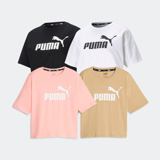 PUMA เสื้อยืด ผู้หญิง รุ่น ESS Cropped Logo Tee/ 586866