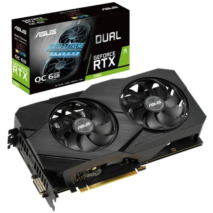 ASUS DUAL RTX 2060 OC EVO 6GB GDDR6