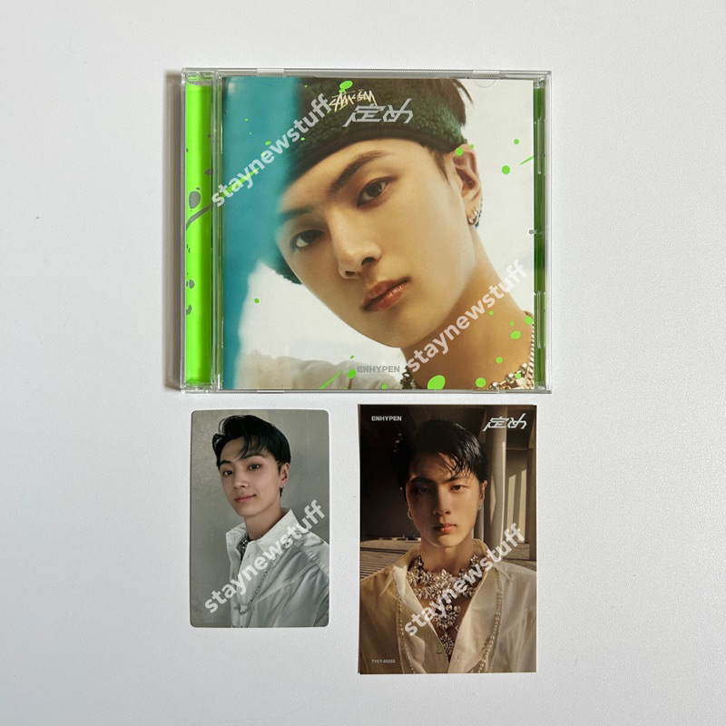 [พร้อมส่งจากไทย💚] อัลบั้มญี่ปุ่น ENHYPEN Sadame Pass the mic ปกเจย์ Jay บั้มแกะ ได้ของตามภาพ