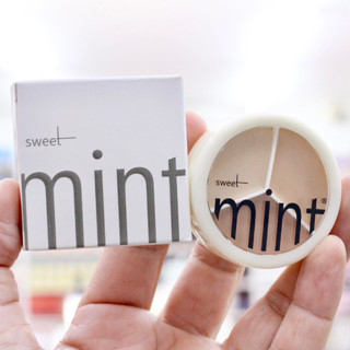 คอลซิลเลอร์3สี 3เฉดสีใน 1ตลับ Sweet Mint 9g. คอลซิลเลอร์3ช่อง คอลซิลเลอร์ 3เฉดสี