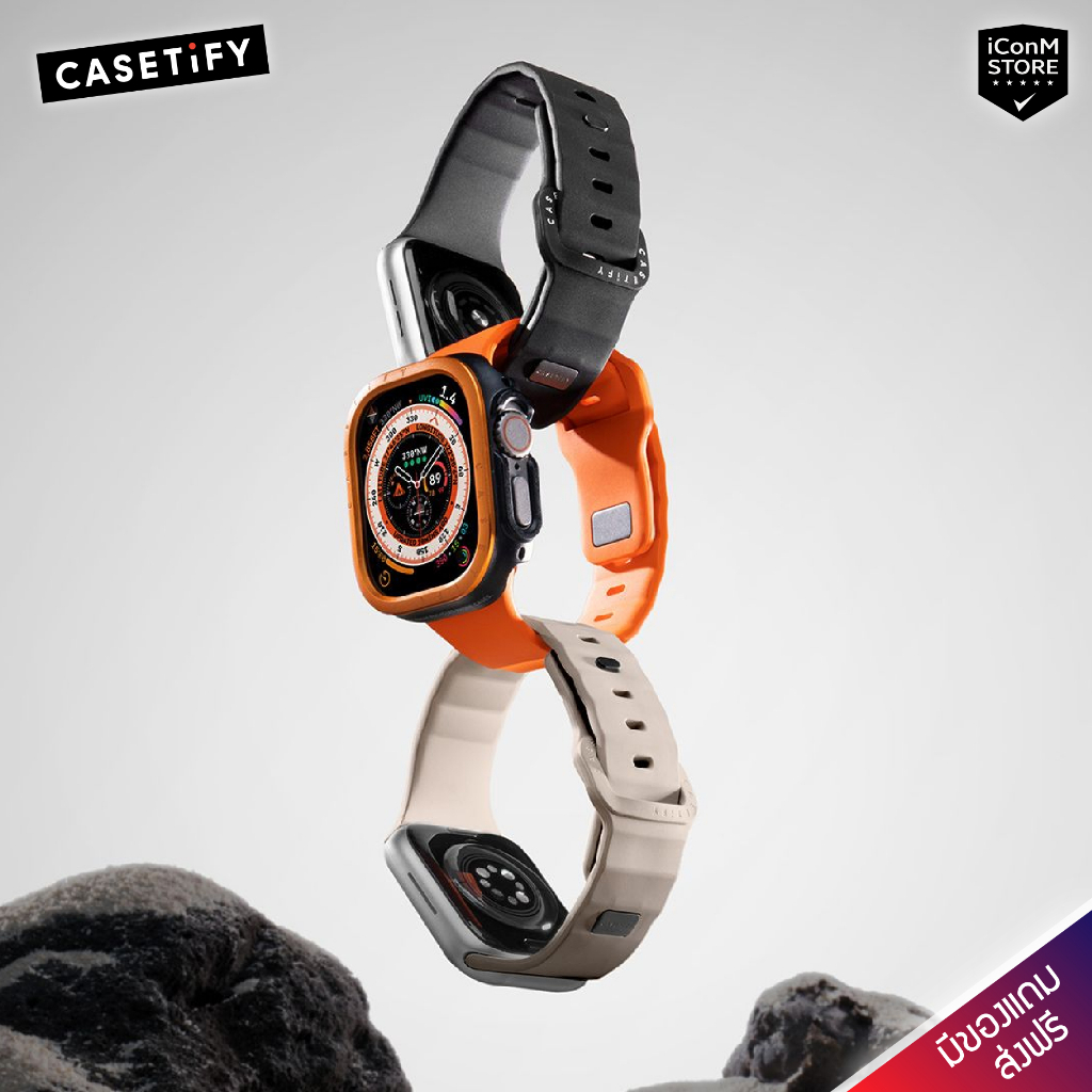 [พร้อมส่ง] CASETiFY - Bounce Band สายนาฬิกาสำหรับ Apple Watch Ultra, Ultra2, 1-10, SE, SE2 Series[ผ่