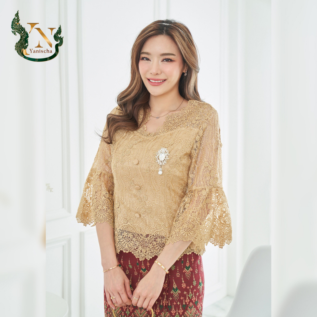 #ชุดไปวัด
#ชุดผ้าถุง
#เสื้อผ้าลูกไม้
#ผ้าลูกไม้พรีเมี่ยม
#ชุดไทยจิตรลดา