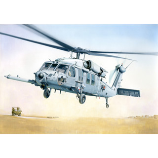 พลาสติก โมเดล ประกอบ ITALERI สเกล 1/48 MH - 60K BLACKHAWK SOA (2666)