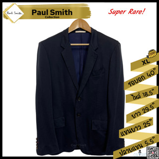 สูท Paul Smith Collection สีกรมท่าดำ ไซส์ XL