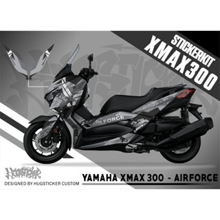 สติ๊กเกอร์สสำหรับติดรถ X-MAX - ลาย Air Force