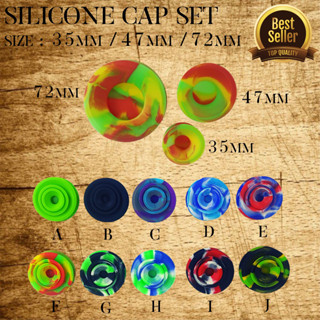 ที่รองซิลิโคน Silicone Cap Set 35mm, 47mm, 72mm