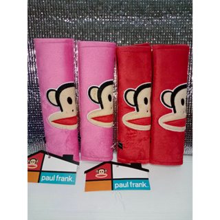 ที่หุ้มเบลท์ ปลอกหุ้มเข็มขัดนิรภัย สำหรับใช้ในรถยนต์ paul frank ลิขสิทธิ์แท้สินค้าพร้อมส่งในไทย