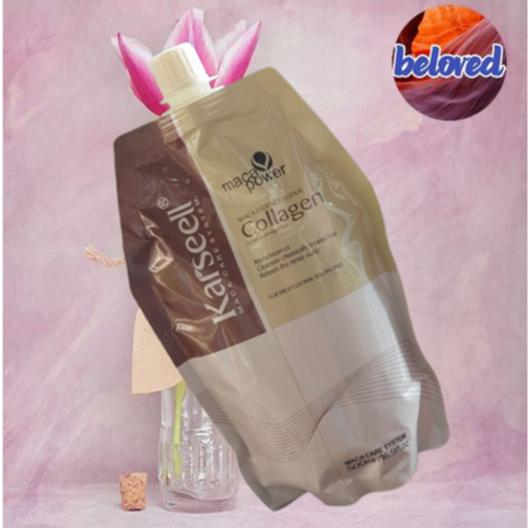 Karseell Maca Power Collagen 500 ml หมักผม แก้ผมเสีย คาร์เซล คอลลาเจน มาก้า เอสเซ้นส์ รีแพร์