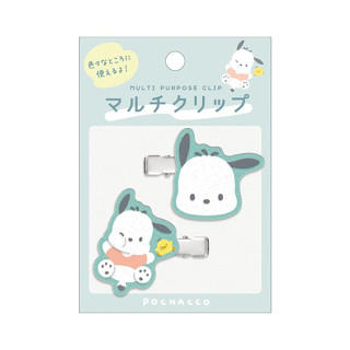 กิ๊บคู่ pc Pochacco Multi Clip กิ๊บติดผม Sanrio ลายกลิตเตอร์