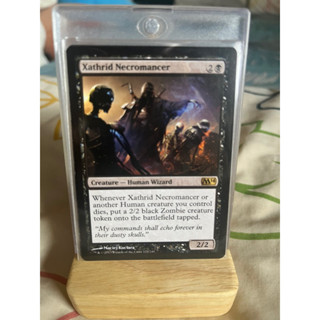 การ์ด MTG Xathrid Necromancer Black Magic the gathering EDH รุ่น Core Set M14 สภาพ Nm