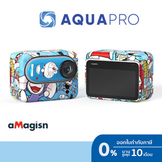 Insta360 GO 3 aMagisn Stickers Protective Skin Film No.2B Doraemon สติกเกอร์ฟิล์ม ป้องกันรอยขีดข่วน By Aquapro