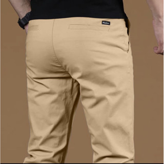 กางเกงชิโน่ ผ้ายืด ขากระบอก กางเกงสแล็คชาย เข้ารูปใส่สบาย มี…