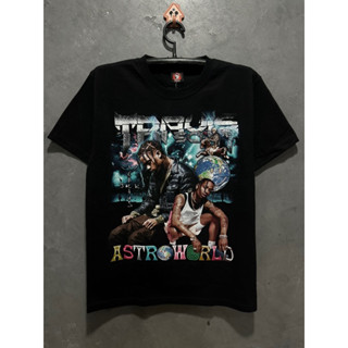 เสื้อยืดTravis ป้ายRockYeah ผ้าคอตตอน 100