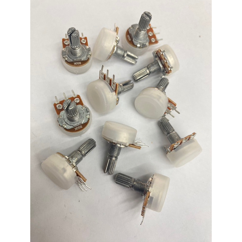 VRวอลลุ่ม3ขา 1ชั้น แบบหุ้มแกนยาว17มิล 1KB 5KB 10KB 20KB 50KB 100KB 250KB 500KB 1MB 10KB41cc 20KB41cc