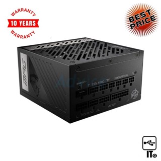 POWER SUPPLY (80+ GOLD) 850W MSI MPG A850G PCIE5 ประกัน 10Y พาวเวอร์ซัพพลาย อุปกรณ์จ่ายไฟ