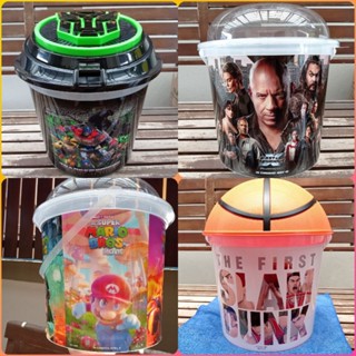 Popcorn Bucket Super size ถังป๊อบคอร์น บัคเกตใหม่ ถังเปล่า