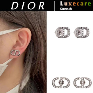 ดิออร์✨Dior PETIT CD earrings แฟชั่น/หรูหรา/สวย/เข้ากัน