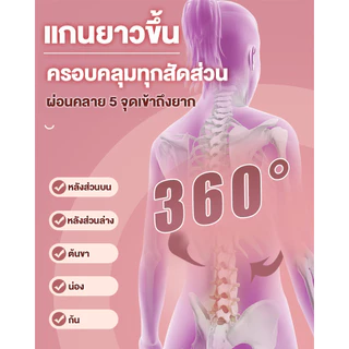ลูกกลิ้งโยคะ นวดกล้ามเนื้อโฟมโรลเลอร์ ออกกำลังกายYoga Foam Roller Massage