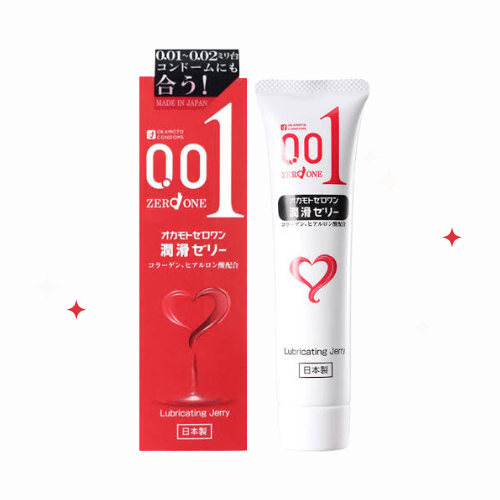 Okamoto Gel 0.01 Lubricating jelly เจลหล่อลื่น โอกาโมโต 50 กรัม