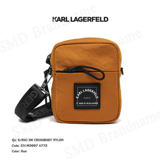 Karl Lagerfeld กระเป๋าสะพายข้างชาย รุ่น K/RSG SM Crossbody nylon  Code: 231M3007 A772