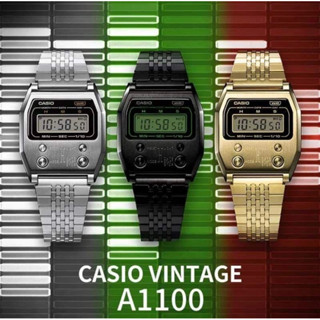 CASIO Vintage  A1100B-1 ,A1100D-1, A1100G-5 ของแท้ประกัน 1 ปี