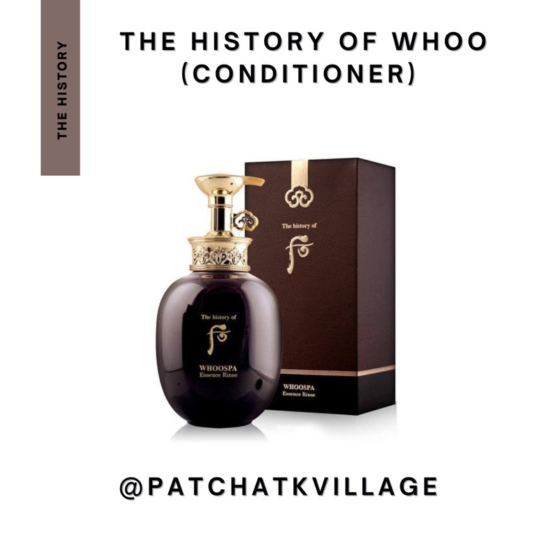 The history of whoo conditioner