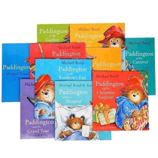 พร้อมส่ง Paddington 1 เซ็ต 10 เล่ม หนังสือนิทานภาษาอังกฤษ เหมาะสำหรับเด็ก 1 ขวบขึ้นไป