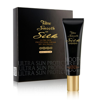 เท็ลมี สมูธ แอส ซิลค์ อัลตร้า ซัน โพรเท็คชั่น ครีม SPF 50+ PA+++ TELLME SMOOTH AS SILK ULTRA SUN PROTECTION CREAM SPF 50