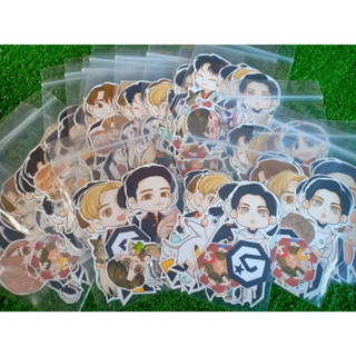 สติกเกอร์ DIY GOT7 BTS 1เซ็ท10ชิ้น น่ารักมากๆ ราคาถูก สินค้าพร้อมส่งจากไทย