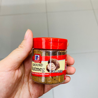 ลูกจันทน์เทศป่น Ground Nutmeg นำเข้าจากอเมริกา ตรา McCormick แมคคอร์มิค 31g เครื่องเทศ เครื่องปรุง imported Herb Spices