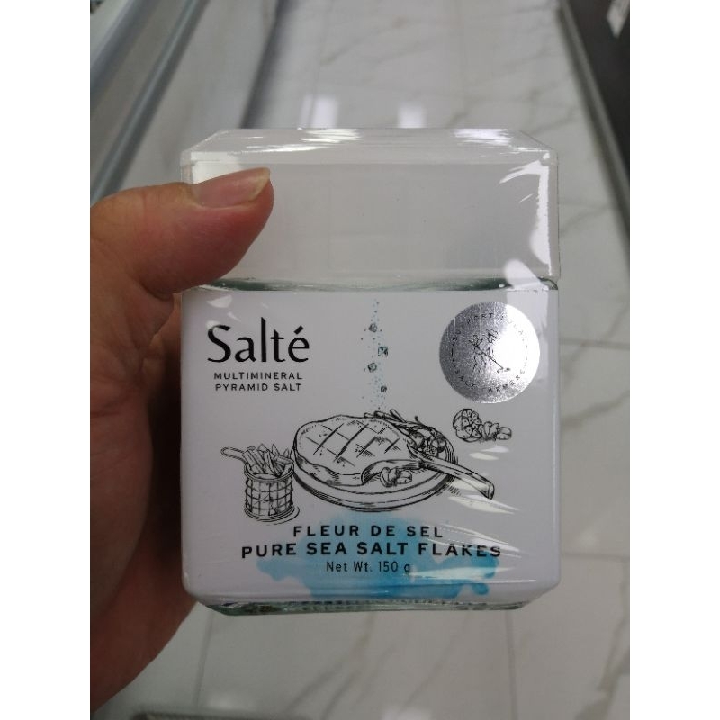 ecook​ เกลือ​ เกล็ด​ ดอกเกลือ​ บริโภค​ ไม่เสริมไอโอดีน​ salte 65-150g​