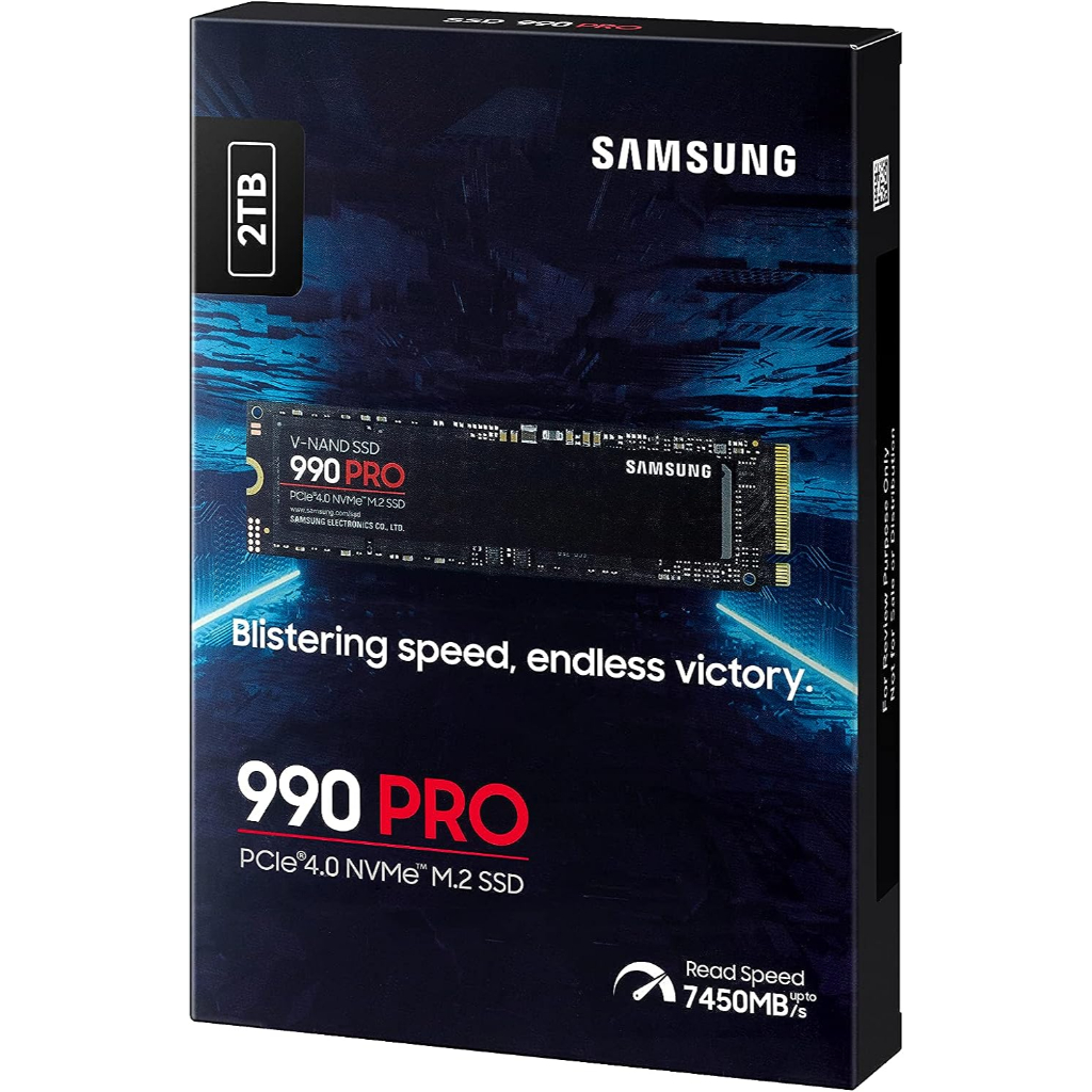 2TB SSD (เอสเอสดี) SAMSUNG 990 PRO M.2 MZ-V9P2T0BW