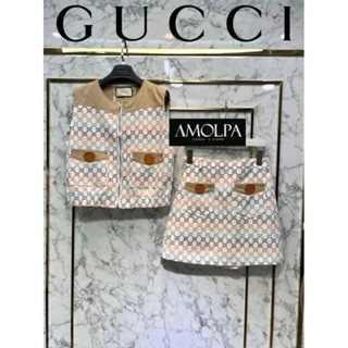 เสื้อกระโปรงgucciส่งฟรีมีของแถม