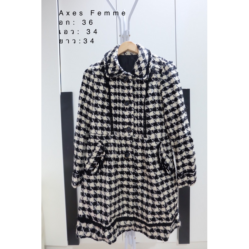 #axes femme brand #เสื้อโคช #เสื้อมือสอง