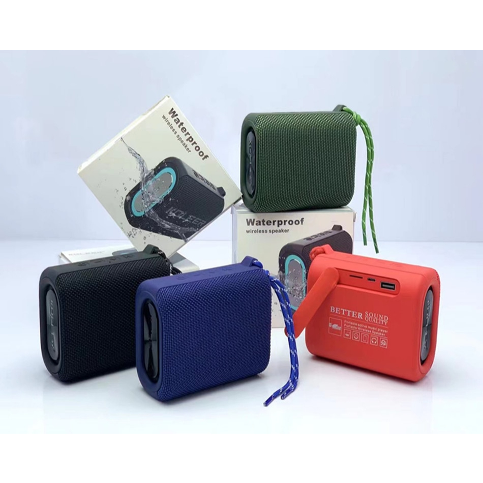 KOLEER S31มินิบลูทูธไร้สายเข้ากันได้กับ Bass ลำโพง IPX7กันน้ำแบบพกพาซับวูฟเฟอร์ Soundbar กล่อง Caixa