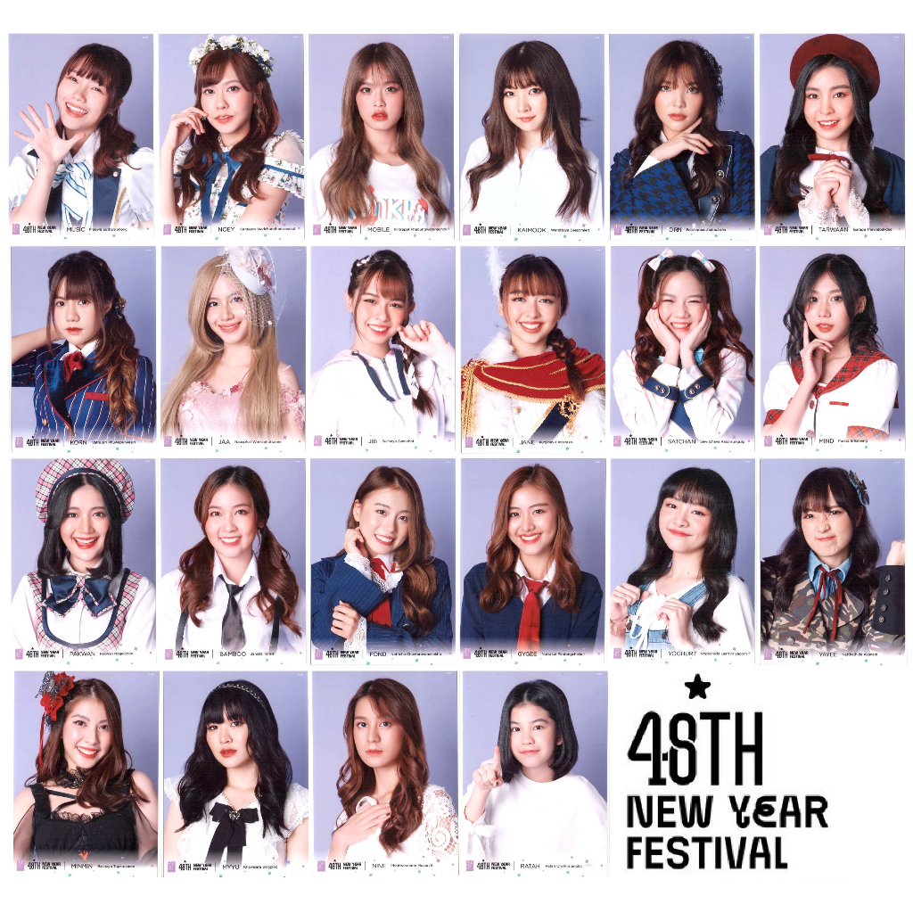 [คอมพ์][1/2] BNK48 CGM48 Photoset A Merry Memorial 48th New Year Festival ปีใหม่ 2021 2564 Comp
