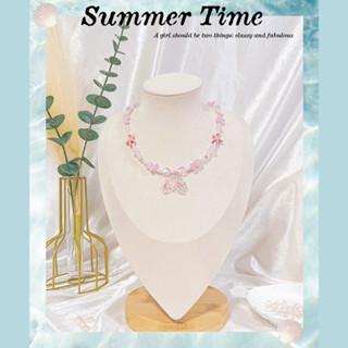 handmade สร้อยไปทะเล สร้อยทะเล สร้อยลูกปัด สร้อยหิน สร้อยโบฮีเมียน สร้อยหางปลา นางเงือก
