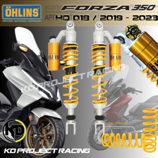 โช๊ค OHLINS HO 018 (430MM) (HO208 400MM เป็นโช๊ค custom )Honda Forza 300,350,ADV350 /2018-23