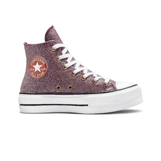 Converse รองเท้าผ้าใบ รุ่น CTAS LIFT FOREST GLAM HI PURPLE - A03240CH2PPXX - สีม่วง ผู้หญิง