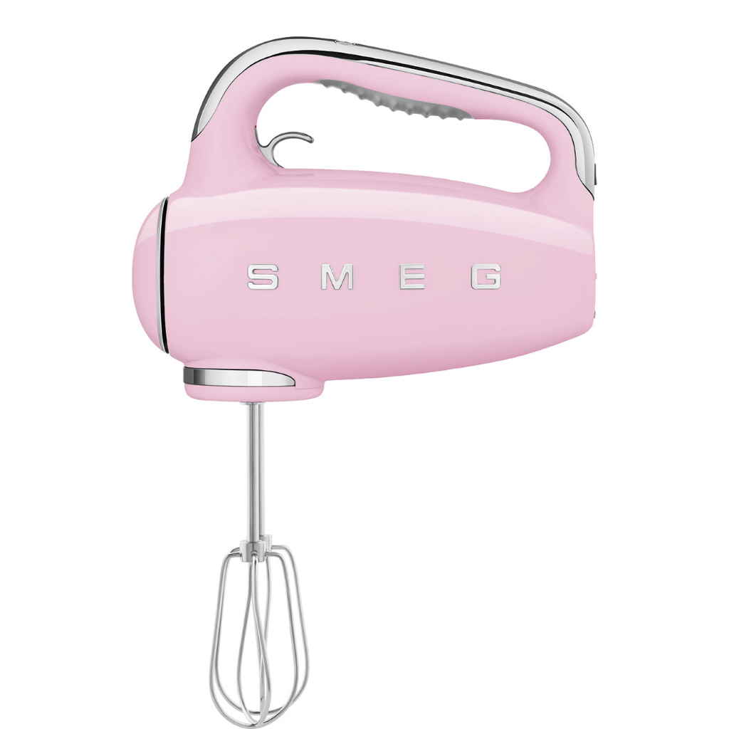 เครื่องผสมอาหารมือถือ สเมก (Smeg) รุ่น HMF01PKEU สีชมพู