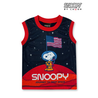 Laugh By.CHA-LOM : FS LA 058 SP เสื้อยืด Snoopy