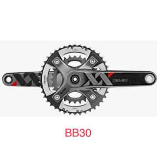 ขาจาน จักรยานเสือภูเขา SRAM Truvativ XX 10สปีด Crankset  BB30 QF164