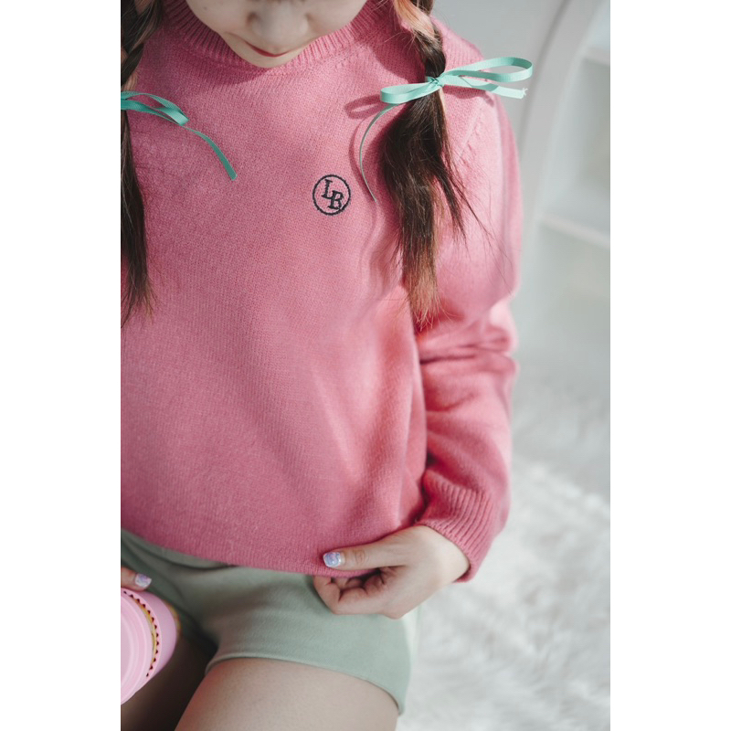 Girlish Sweater (pink, blue)