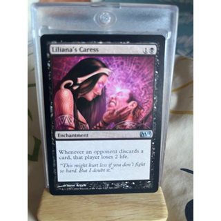 การ์ด MTG Liliana’s Caress Black Magic the Gathering EDH รุ่น Core Set M11 สภาพ Nm