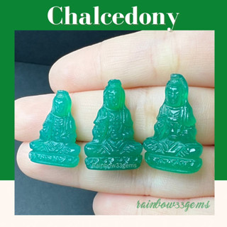 องค์เจ้าแม่กวนอิมแกะสลัก จากพลอยโมรา หรือ คาลซิโดนี chalcedony พลอยแท้100%