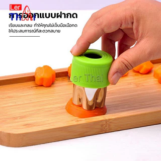 LerThai พิมพ์กดผักผลไม้ กดคุ้กกี้ แม่พิมพ์กดผัก แม่พิมพ์ทำขนม Biscuit embossing mold