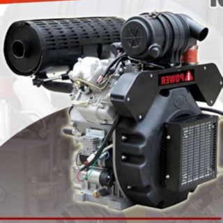 เครื่องยนต์ดีเซล 2 สูบ (V-TWIN) 4 จังหวะ AI-POWER AP2V98F ระบบกุญแจสตาร์ท 1326cc 30HP 30แรง (ไม่มีแบตเตอรี่)