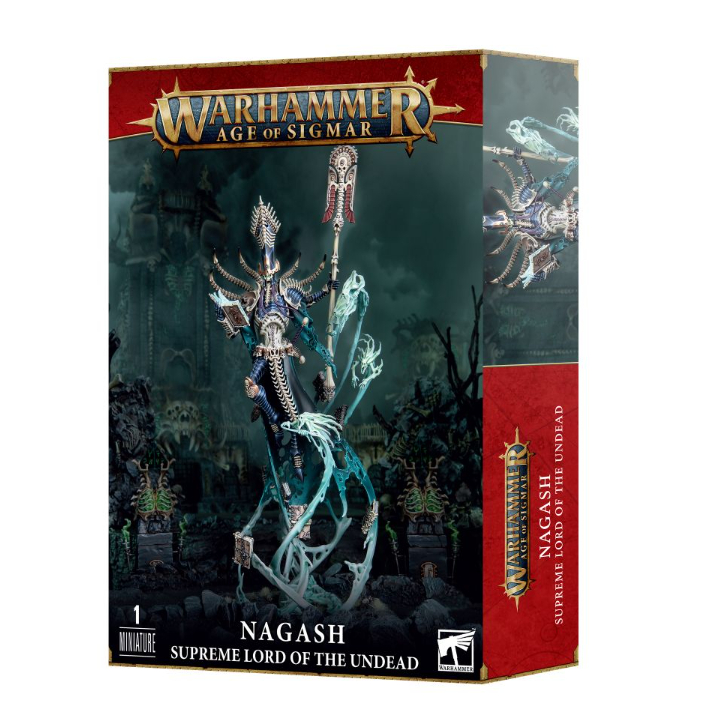 [GWพร้อมส่ง] WARHAMMER AOS: DEATHLORDS NAGASH SUPREME LORD OF UNDEAD โมเดลเกมสนามจำลอง